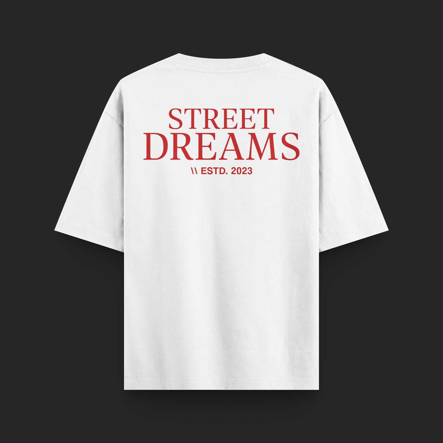 Street Dreams // Estd.2023 White