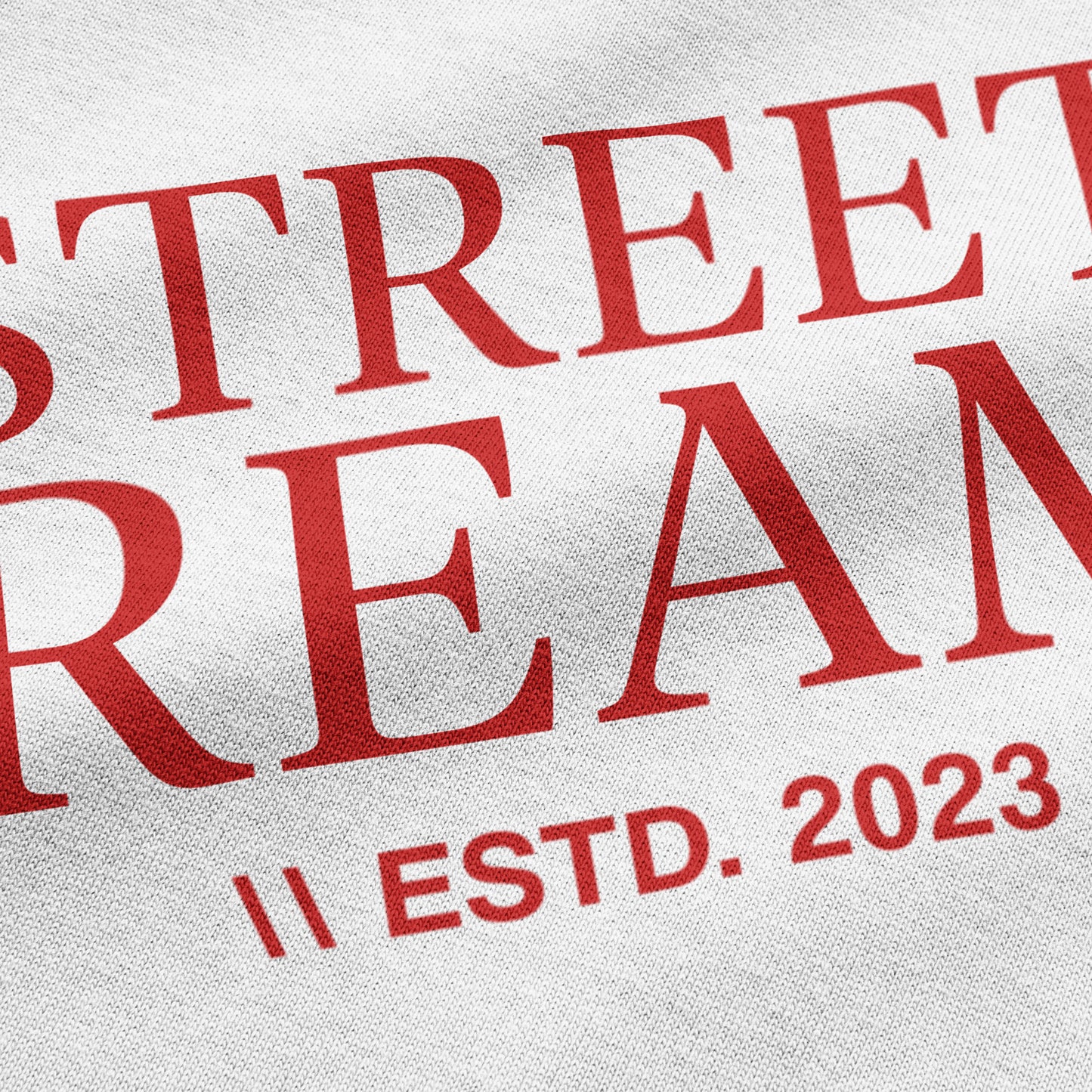 Street Dreams // Estd.2023 White