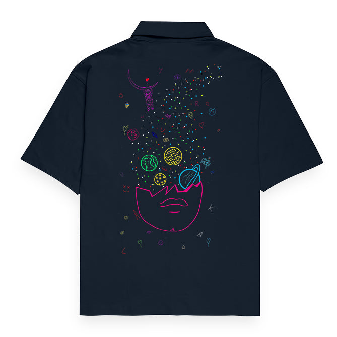 Coldplay Navy Shirt