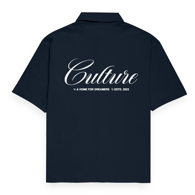 D^DREAMING Culture Navy Shirt