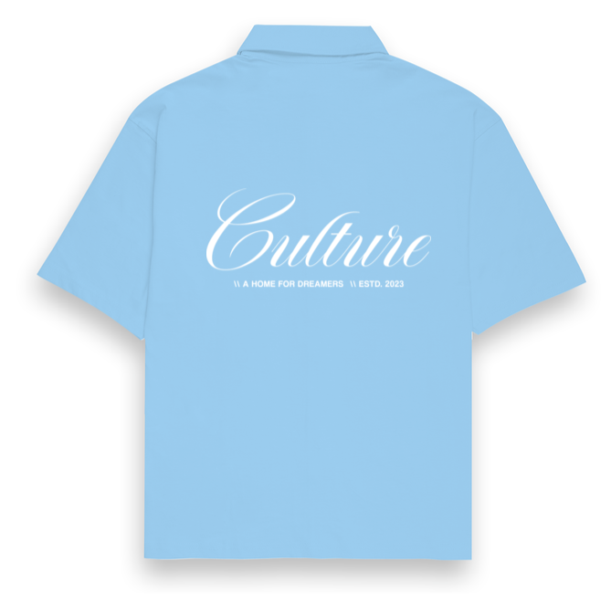 D^DREAMING Culture Blue Shirt